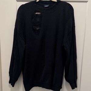 Daytrip Distressed Sweater. L. Worn once!!